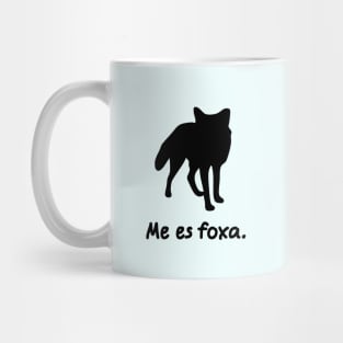 I'm A Fox (Lingwa de Planeta) Mug
